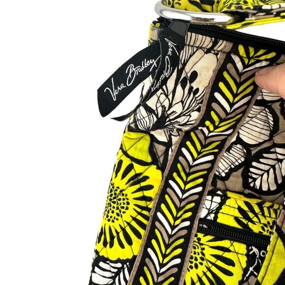 Vera Bradley Quilted Citron Hipster Crossbody Bag - Picture 6 of 14